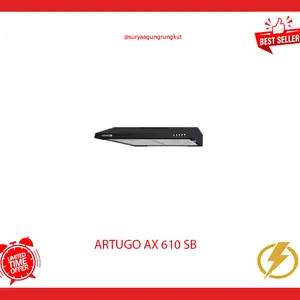 COOKER HOOD / PENYEDOT ASAP KOMPOR ARTUGO 60 CM - AX 610 SB
