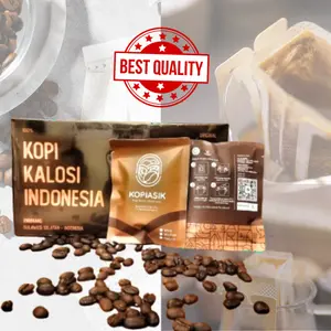 Kopi Arabika Drip Bag Varian / Filter Bag: Kalosi Enrekang - 10 Drip