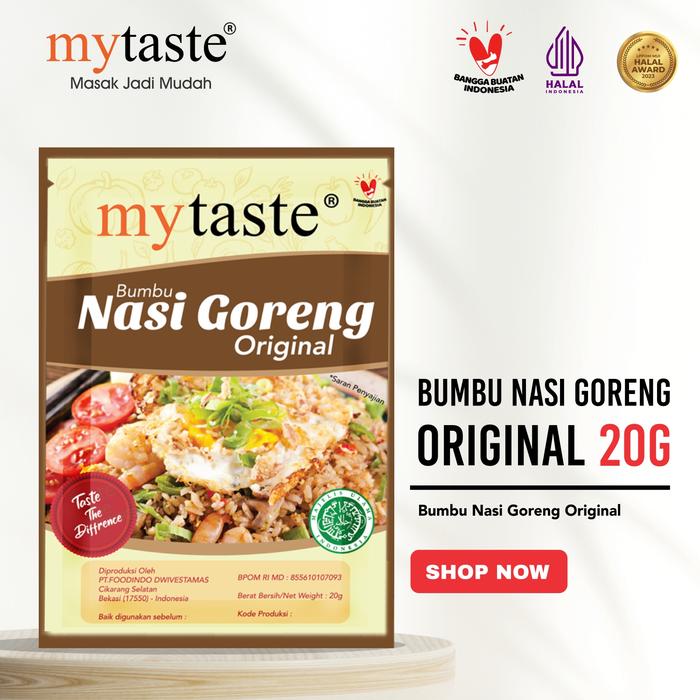 Gambar Bumbu Nasi Goreng Original 20g - My Taste dari My Taste Kab. Bekasi Tokopedia