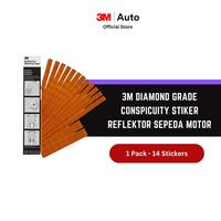 Gambar 3M Diamond Grade Conspicuity Stiker Reflektor Sepeda Motor - 1 Pack - Merah dari 3M Automotive Kab. Bekasi 1 Tokopedia