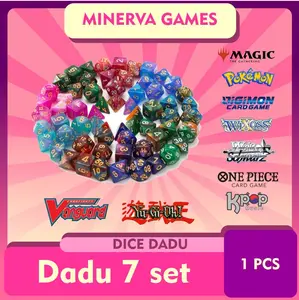 Multi sided Polyhedral Dice dadu DND 7 V2 Part 3