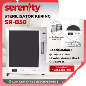 Sterilisator Kering 1 & 2 Pintu Serenity SR-N-100