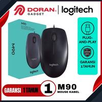 Gambar Mouse Logitech M90 ORIGINAL HD Optical Wired Mouse GARANSI RESMI1 Th dari Doran Authorized Store Kota Administrasi Jakarta Pusat 1 Tokopedia