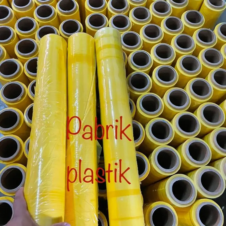 Plastik wrappingkuning 1