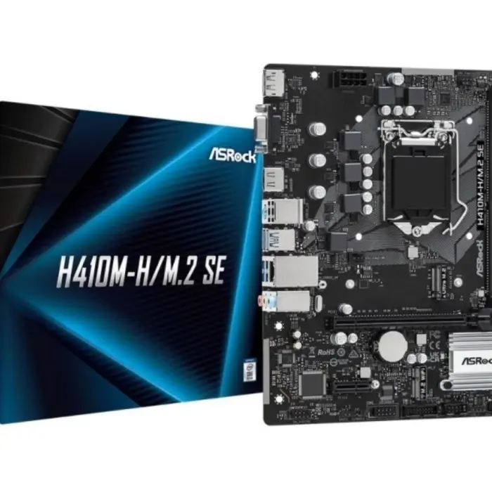 MOTHERBOARD ASROCK H410MH M.2 SE LGA 1200 RESMI