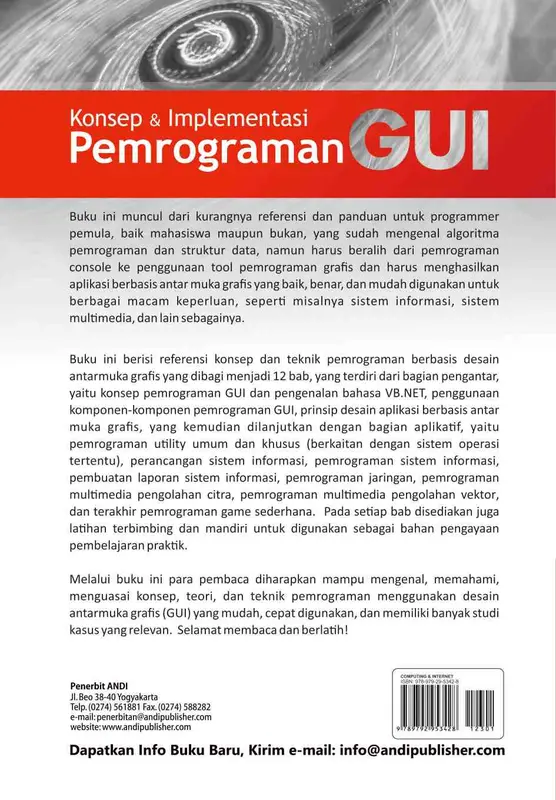 Buku Konsep Dan Implementasi Pemrograman GUI 2