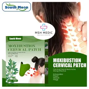 South Moon Moxibustion Cervical Patch - koyo Pereda Nyeri Pundak Leher