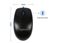 Gambar Mouse Logitech M90 ORIGINAL HD Optical Wired Mouse GARANSI RESMI1 Th dari Doran Authorized Store Kota Administrasi Jakarta Pusat 4 Tokopedia