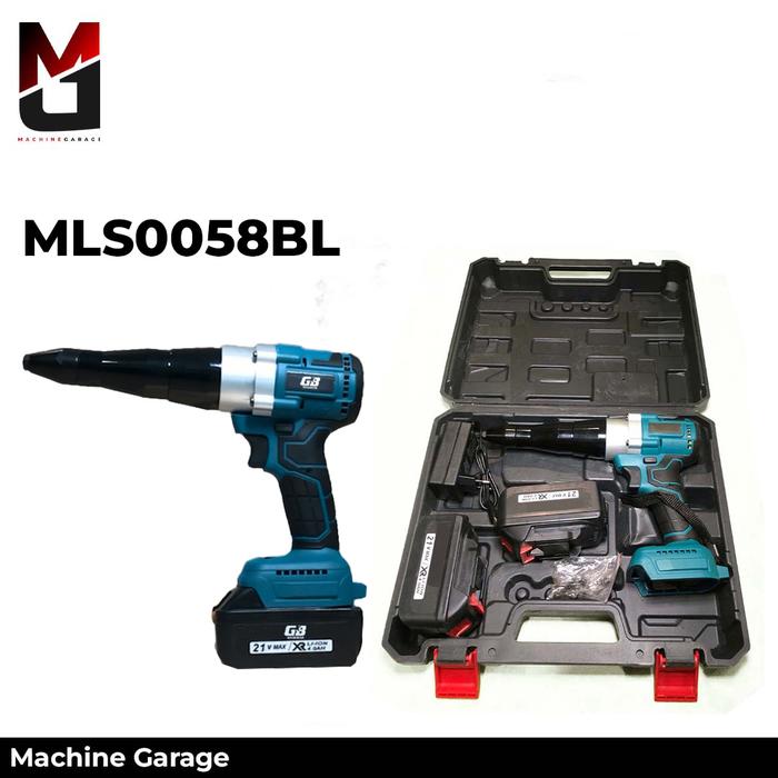 Gambar Cordless Rivet Gun MLS0058bl dari MACHINE GARAGE Kota Medan Tokopedia