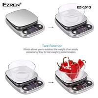 Gambar Ezren EZ-0513 Timbangan Digital Dapur 10KG Kitchen Coffee Scale Kopi dari Ezren Official Store Kab. Tangerang 5 Tokopedia
