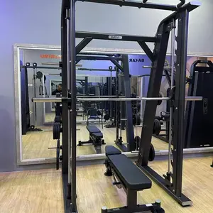 Smith Machine Bench Press Adjustable Home Gym Fitness Import E3063 DHZ
