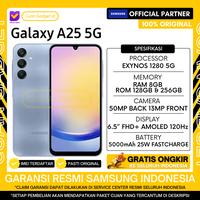 Gambar SAMSUNG GALAXY A25 5G 8/256 GALAXY A 25 5G 8/128 GARANSI RESMI - BLACK 8/128, TANPA BONUS dari Cuan Gadget.id Kota Bekasi 2 Tokopedia
