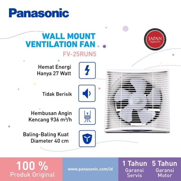 Gambar PANASONIC EXHAUST VENTILATING FAN (DINDING) FV-25RUN5 10 Inchi dari Semeru Elektronik Solo Kota Surakarta Tokopedia