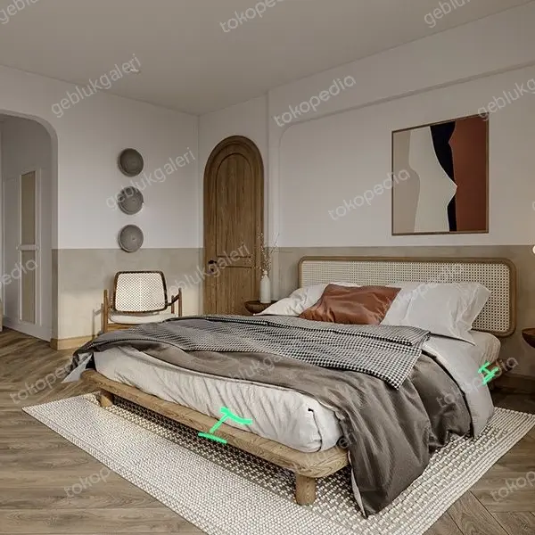 dipan tempat tidur 160x200 dan meja nakas order custom