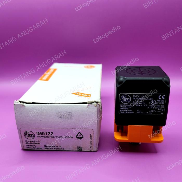 ifm Induktiver Sensor IM5132 IMC4020BCPKG/K1/US-100-DPA inductive sensor
