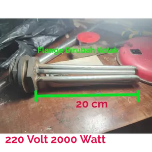 Heater Flange Kotak Pancing 220 Volt 2000 Watt