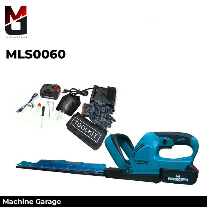 Gambar Mesin Pemangkas Dahan Baterai Cordless Hedge Trimmer shears mls0060 dari MACHINE GARAGE Kota Medan Tokopedia