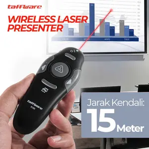 WIRELESS LASER POINTER PRESENTASI LASER 2.4G REMOTE CONTROL