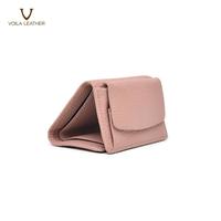 Gambar Dompet Wanita 3fold Kulit Asli Voila Maia - Brown dari Voila Leather Kota Administrasi Jakarta Pusat 3 Tokopedia