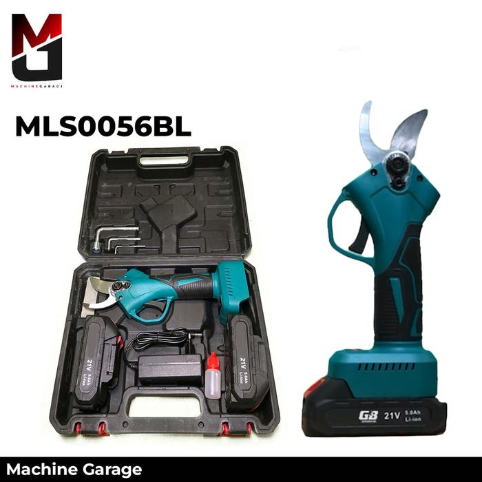 Gambar Trees Branches Cutter Battery Powered Pruning Shears MLS0056BL dari MACHINE GARAGE Kota Medan Tokopedia