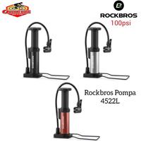 Gambar ROCKBROS 4522L Pompa Sepeda Mini Portable Pump Presta-Schrader - RED dari Ocean Bike Official Kota Administrasi Jakarta Barat 3 Tokopedia