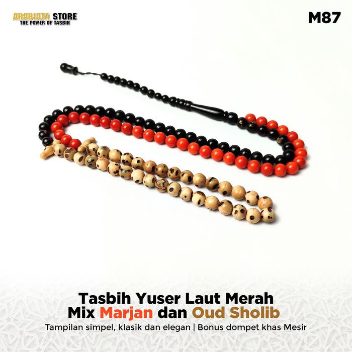 Gambar Tasbih Antik Kombinasi Yuser LM Oud Sholib Marjan dari Arabiata Store New Kab. Pemalang Tokopedia