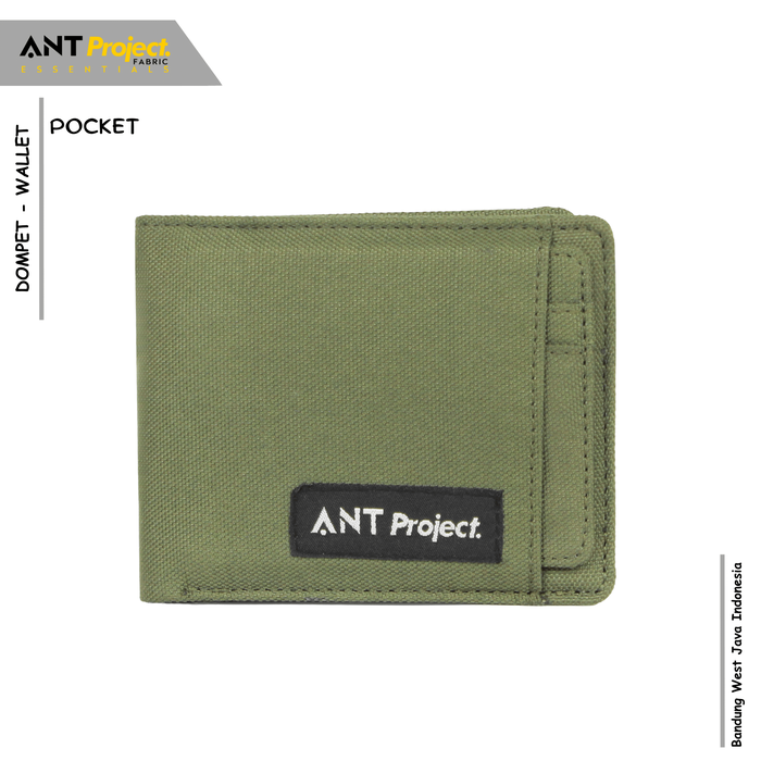 Gambar ANT PROJECT - Dompet Lipat Pria POCKET - Extra Slot Kartu ATM dari ANT Project Kota Bandung Tokopedia
