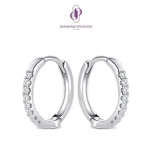 Anting Emas Batu Berlian Jessy Earrings Diamond Pavilion
