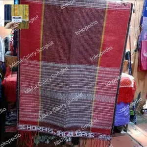 Ulos Ragi Hotang Ulos Tulang Sedang Benang silver