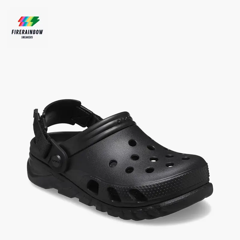Crocs Duet Max II Clog Unisex - Black 100% ORIGINAL 0