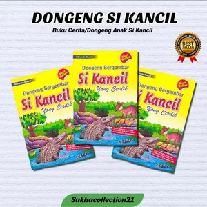 Grosir buku dongeng cerita si kancil bergambar murah fullcolour