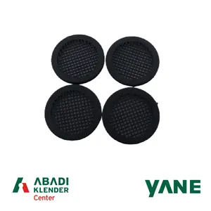 Ventilator VR101B Round 68mm Yane Black Plastic (20Pcs)