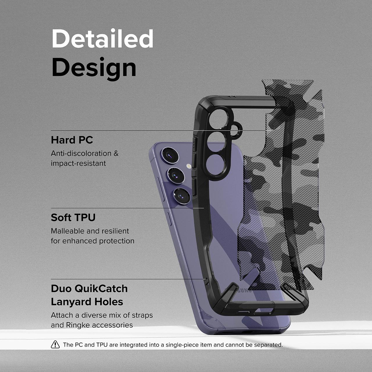 Ringke Galaxy S24 Ultra Case Fusion X Design - Camo Black FX797E73