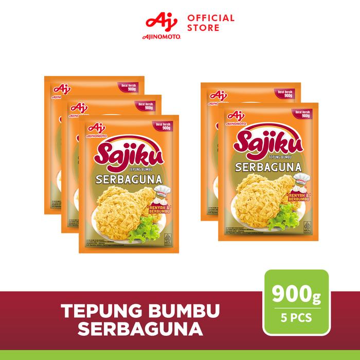 Gambar Sajiku Tepung Bumbu Serba Guna 900G (5pcs) - Renyah , Lezat Berbumbu Dan Praktis dari Ajinomoto Official Store Kota Depok Tokopedia
