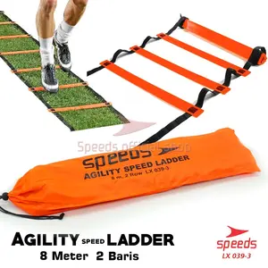 SPEEDS 039-3 AGILITY LADDER DRILLS TANGGA KELINCAHAN KETANGKASAN KAKI