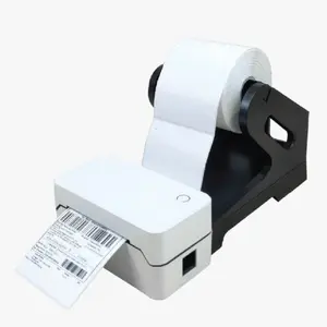 Sharkpos Printer Label Thermal LP-368BT DT368 / DT 368 Bluetooth USB 80mm Resi & Sticker Barcode Putih Hitam