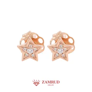 Anting Berlian Star ER Zamrud Jewellery