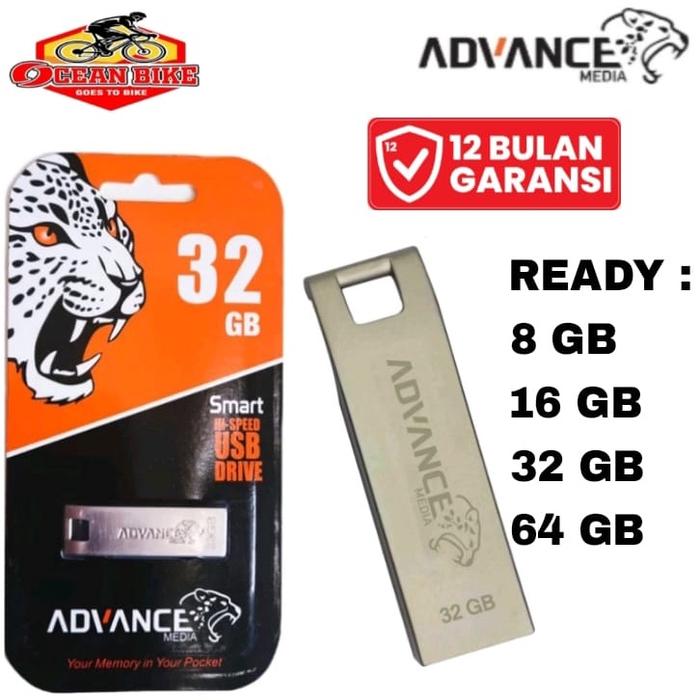 Gambar Advance Media USB Flash Disk Media FD 32GB Metallic dari Ocean Bike Official Kota Administrasi Jakarta Barat Tokopedia