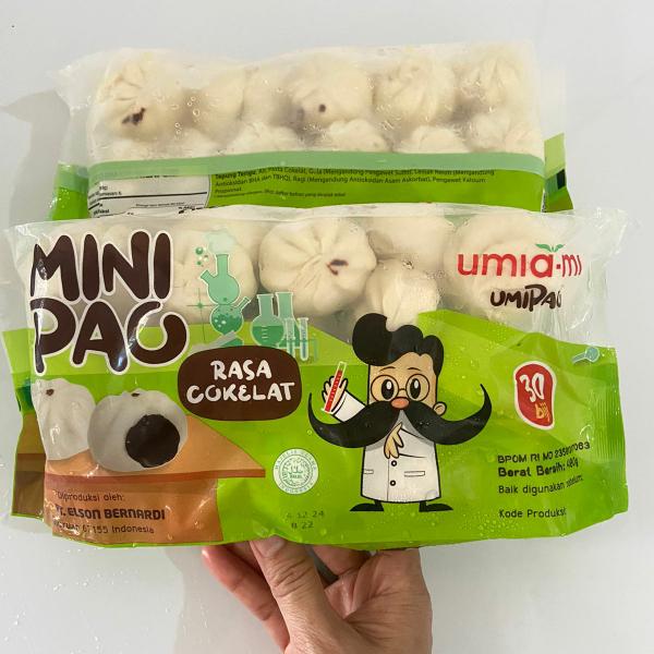 Umiami pao coklat isi 30biji Frozen Food 0