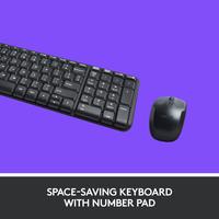 Gambar LOGITECH MK220 Wireless - Office Keyboard & Mouse Wireless dari Techno Computer Bali Kota Denpasar 4 Tokopedia