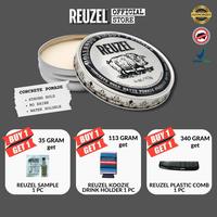 Gambar REUZEL CONCRETE MATTE POMADE - STRONG HOLD / NO SHINE / WATER BASED dari REUZEL OFFICIAL STORE Jakarta Utara 1 Tokopedia