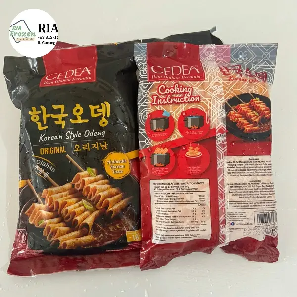 CEDEA Odeng Original 480gr dg isi 12lembar Frozen Food