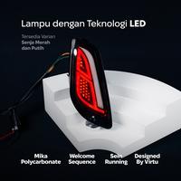 Gambar Virtu Sein Sen Depan Led Motor Piaggio Vespa LX / S Tipe Milano - Merah dari GMA Product Series Kota Administrasi Jakarta Barat 2 Tokopedia
