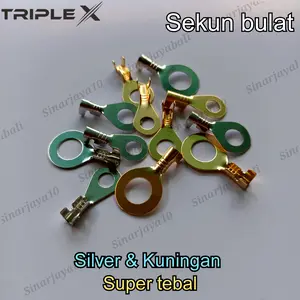 sekun kabel bulat skun pipih terminal motor mobil o y u garpu tebal