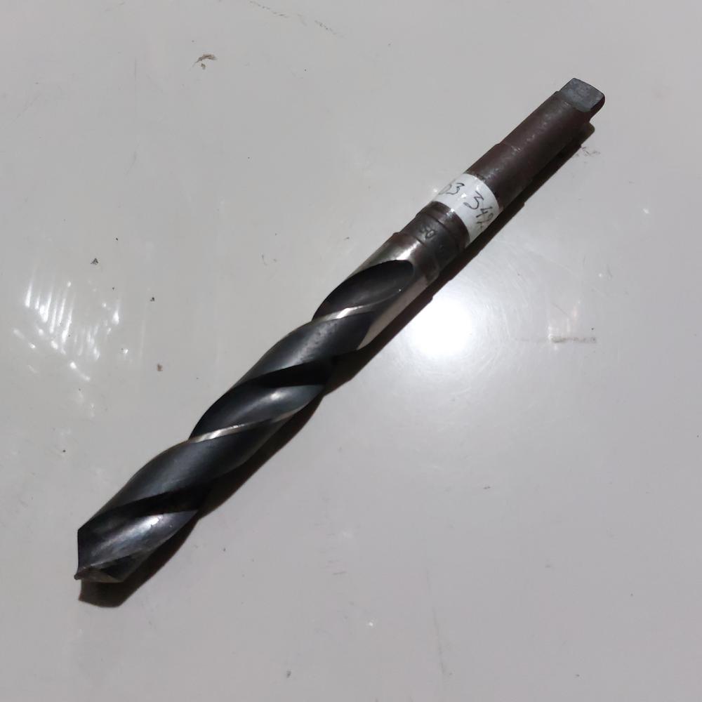 Mata Bor 25.4mm Drill 25.4 MT3 Bor Taper HSS 25.4 mm Bor Besi — foto asli 2