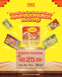 Gambar Bakpia Pathok 25 Premium Susu Isi 15 | Bakpia Basah Kulit Crispy | Oleh-Oleh Khas Jogja dari Bakpia Pathok 25 Kota Yogyakarta 3 Tokopedia