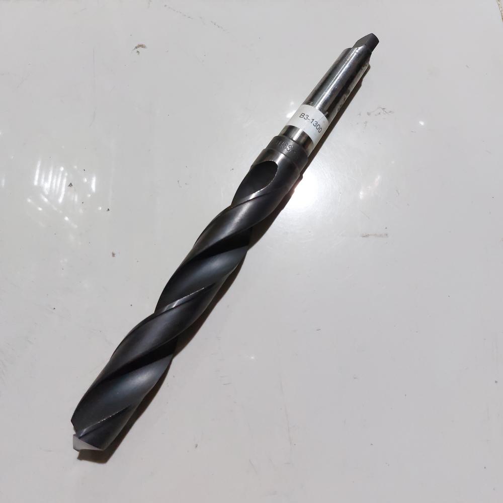 Mata Bor 29mm Drill 29 MT3 Bor Taper HSS 29 mm Bor Besi 29 Mulus — Varian 29.0X255 — foto asli 5