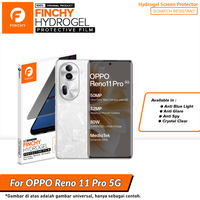 Gambar Finchy anti gores Oppo Reno 11 pro 5G Hydrogel Screen Protector -Front - Anti blue light, Case friendly dari Finchy Indonesia Kab. Tangerang 1 Tokopedia