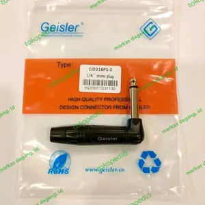 Jack akai Jek Gitar L mono Geisler Black Gold original plug 6,5mm