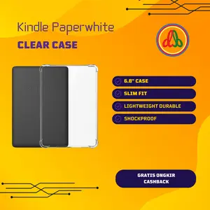 Clear Case for Kindle Paperwhite Gen 11,  6,8 Inch